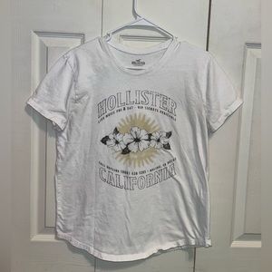 hollister graphic logo tee